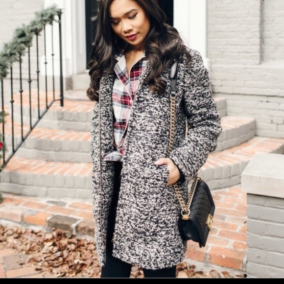 ジャケット・アウター jcrew Lodge Coat Wool Black size2 s-l1200.jpg